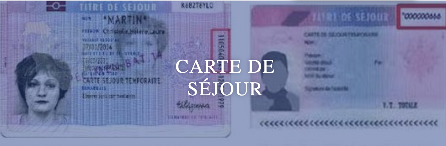 carte de séjour